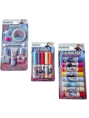 NEW Disney's Frozen II Makeup, Lip Gloss & Chapstick Sets